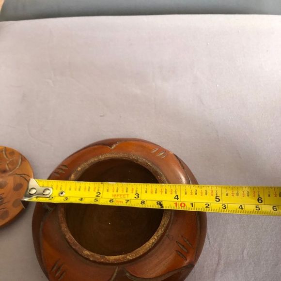 Wooden jewellery container - Picture 2 of 6